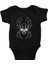 Örümcek Kuru Kafa Siyah Unisex Bebek Body - Zıbın 1