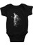Uluyan Kurt Siyah Unisex Bebek Body - Zıbın 1