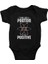 Atom Proton Siyah Unisex Bebek Body - Zıbın 1