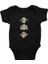 Görmedim Duymadım Bilmiyorum Siyah Unisex Bebek Body - Zıbın 1