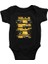 Boo! Baykuş Siyah Unisex Bebek Body - Zıbın 1