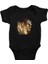Gözlüklü Aslan Siyah Unisex Bebek Body - Zıbın 1