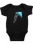 Astronot Siyah Unisex Bebek Body - Zıbın 1