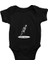 Kurukafa Michael Jackson Siyah Unisex Bebek Body - Zıbın 1