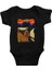 Kurabiye Canavarı Siyah Unisex Bebek Body - Zıbın 1