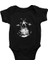 Kurukafa Siyah Unisex Bebek Body - Zıbın 1