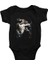 Saldırgan Kurt Siyah Unisex Bebek Body - Zıbın 1