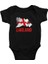 Büyük Britanya Ingiltere Siyah Unisex Bebek Body - Zıbın 1
