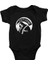 Don't Panic Siyah Unisex Bebek Body - Zıbın 1