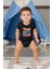 23 Nisan Ulusal Egemenlik ve Çocuk Bayramı Siyah Unisex Bebek Body - Zıbın 2