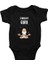 Etolojist Guru Siyah Unisex Bebek Body - Zıbın 1