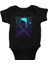 Diş Hekimi Siyah Unisex Bebek Body - Zıbın 1