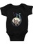 Bisiklet Siyah Unisex Bebek Body - Zıbın 1