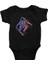 Kaykaycı Astronot Siyah Unisex Bebek Body - Zıbın 1