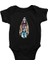 Kış Mevsimi Sokak Tarzı Siyah Unisex Bebek Body - Zıbın 1