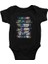 Sevimli Koala Siyah Unisex Bebek Body - Zıbın 1