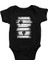 Be Different Ayı Siyah Unisex Bebek Body - Zıbın 1