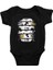 Eski Kaşar Süt Inek Siyah Unisex Bebek Body - Zıbın 1