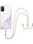 Samsung Galaxy A03S Mermer Anti-Scratch Yumuşak Crossbody Kordon Için Kılıf (Yurt Dışından) 1