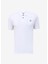 Düz Beyaz Erkek Polo T-Shirt M2YP24KC9T1G011_WASHED Ss Polo - Or 1