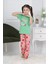 Kapi Kids Kız Çocuk Meyve Baskılı Pijama Takımı 3-11 Yaş 6073-74 1