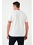 Baskılı Pamuklu Bisiklet Yaka Slim Erkek T Shirt 646R8080 5