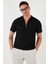 Pamuklu Regular Fit Fermuarlı Polo Yaka T Shirt Erkek Polo Yaka T Shirt 5902434 1