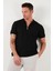 Pamuklu Regular Fit Fermuarlı Polo Yaka T Shirt Erkek Polo Yaka T Shirt 5902434 2