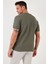 Pamuklu Regular Fit Yarım Fermuarlı T Shirt Erkek T Shirt 5902653 5