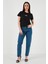 501 Regular Fit Yüksek Bel Cropped Jeans Kadın Kot Pantolon A7739 1