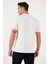 Baskılı Pamuklu Bisiklet Yaka Slim Erkek T Shirt 646R8040 5