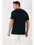 Baskılı Pamuklu Bisiklet Yaka Slim  Erkek T Shirt 646R8040 5