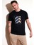 Baskılı Pamuklu Bisiklet Yaka Slim Erkek T Shirt 646R8080 1
