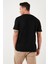 Baskılı Pamuklu Bisiklet Yaka Slim  Erkek T Shirt 646R8080 5