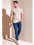 % 100 Pamuk Bisiklet Yaka Regular Erkek T Shirt 5902753 2