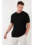Pamuklu Bisiklet Yaka Regular Fit Basic T Shirt Erkek T Shirt 5902759 1