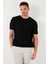 Pamuklu Bisiklet Yaka Regular Fit Basic T Shirt Erkek T Shirt 5902759 3
