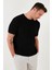 Pamuklu Bisiklet Yaka Regular Fit Basic T Shirt Erkek T Shirt 5902759 4