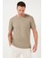 Pamuklu Bisiklet Yaka Regular Fit Basic T Shirt Erkek T Shirt 5902759 4