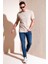 % 100 Pamuk Bisiklet Yaka Regular Erkek T Shirt 5902757 1