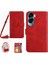 Onur Için Kılıf 90 Lite Telefon Kılıfı Deri Cüzdan Kelebekler ve Çiçekler &amp; (Yurt Dışından) 1