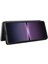 Sony Xperia 1 V 2023 Için Kılıf Deri Folio Flip Case Manyetik Karbon (Yurt Dışından) 3
