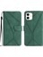 IPhone 11 Telefon Kılıfı Dikiş Kabartmalı Deri Cüzdan Yüksek Tpu (Yurt Dışından) 1