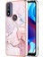 Motorola Moto G Güç 2022 Ince Tpu Yumuşak Tampon Mermer Desen (Yurt Dışından) 1