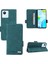 Oppo Realme C30 Kart Ekleme Deri Için Kılıf Folio Flip Case Tam (Yurt Dışından) 1