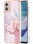 Motorola Moto G53 5g Ince Tpu Yumuşak Tampon Koruma Mermer Için Kılıf (Yurt Dışından) 1