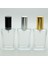 Boş Parfüm Şişesi 50 ml (5 Adet) Siyah Kapak Plastik Valf Içbükey Boş Şişe 4
