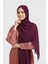 Krep Şifon Şal Mor 210X 75 FLR241433 3