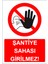 Şantiye Sahası Girilmez Levhası Uyarı Tabelası 1