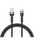 Hydra Serisi Type-C USB Örgülü Şarj ve Data Kablosu 2.4A 1 Metre - FC314 1